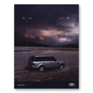 2004 Range Rover Print Ad | Less Than Perfect