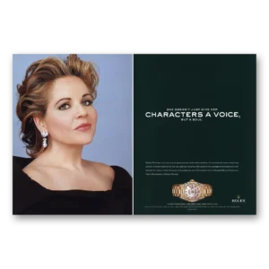 2005 Rolex Print Ad | Renee Fleming