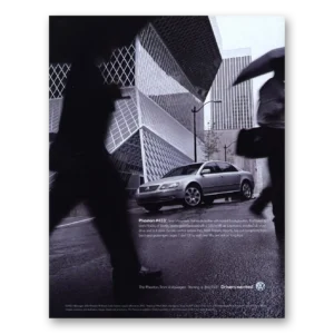 2005 Volkswagen Phaeton Print Ad | Silver Mirror