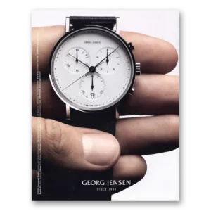 2006 Georg Jensen Watch Print Ad | Since 1904