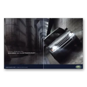 2006 Land Rover Print Ad | 200 Feet Below Tokyo
