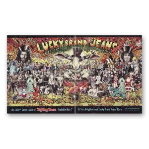 2006 Lucky Brand Jeans Print Ad | Known The World Over