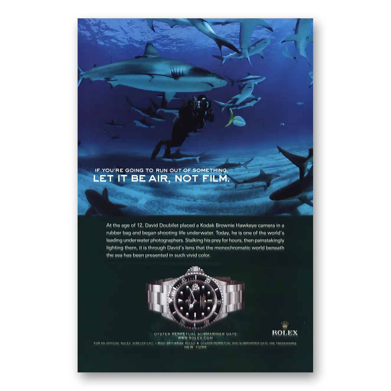 2006 Rolex Print Ad | Let It Be Air
