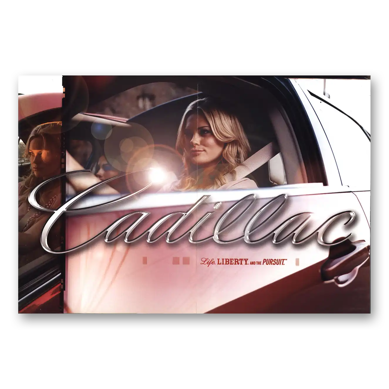 2007 Cadillac STS Print Ad | Life Liberty And Pursuit
