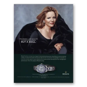 2007 Rolex Print Ad | Renee Fleming