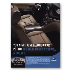 2007 Subaru Tribeca Print Ad | Become Car Potato