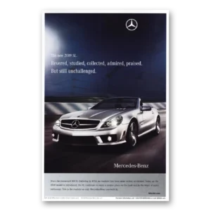 2008 Mercedes Benz Print Ad | Revered Studied Convertible
