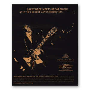 2008 Miller Beer Print Ad | Hall Fame