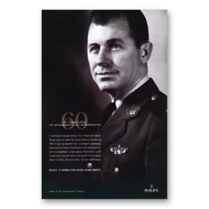 2008 Rolex Print Ad | 60 Years Later