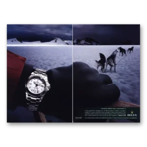 2008 Rolex Print Ad | Land Of Midnight Sun