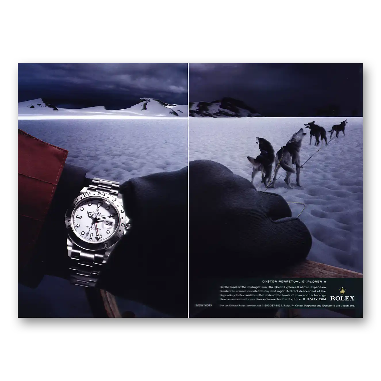 2008 Rolex Print Ad | Land Of Midnight Sun