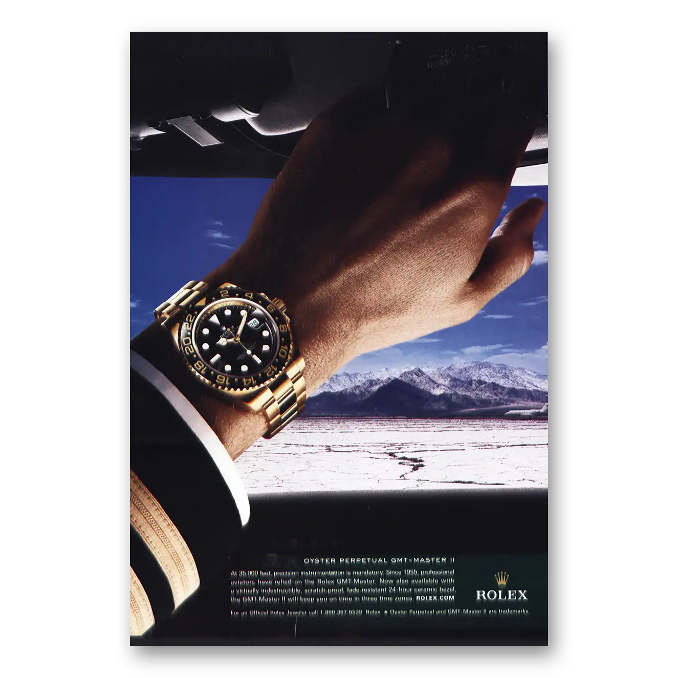 2008 Rolex Print Ad | Oyster Perpetual Pilot