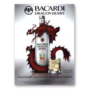 2009 Bacardi Print Ad | Dragon Berry