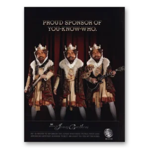 2009 Burger King Print Ad | Jonas Brothers