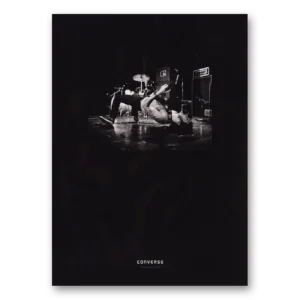 2009 Converse Shoes Print Ad | Stage Musician