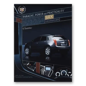 2010 Cadillac SRX Print Ad | Crossover Panache