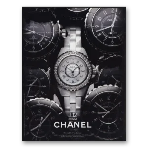 2010 Chanel Print Ad | J12 29 Mm Watch