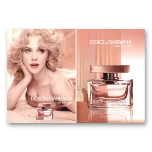 2010 Dolce & Gabbana Print Ad | Rose The One