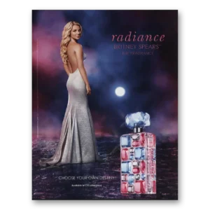 2011 Britney Spears Print Ad | Radiance Perfume