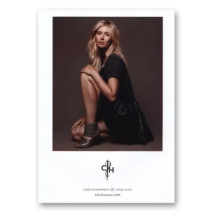 2011 Cole Haan Print Ad | Maria Sharapova