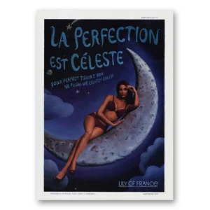 2011 Lily of France Print Ad | La Perfection Est Celeste