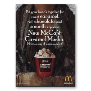 2011 McDonalds Print Ad | Mccafe Caramel Mocha