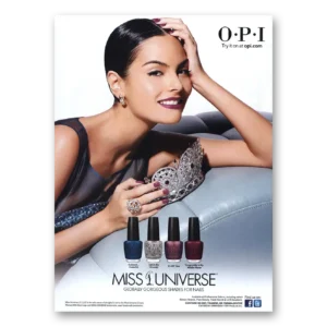 2011 OPI Print Ad | Miss Universe