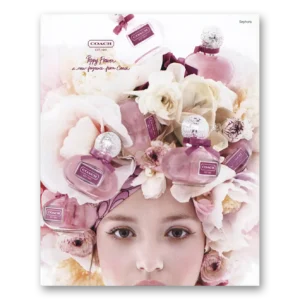 2011 Coach Print Ad | Poppy Flower Perfume
