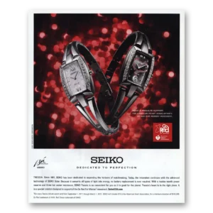 2011 Seiko Print Ad | Tressia Dedicated To Perfection
