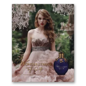 2011 Taylor Swift Print Ad | Wonderstruck Perfume