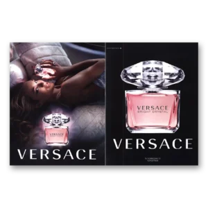 2011 Versace Print Ad | Bright Crystal Perfume