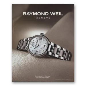 2011 Raymond Weil Watch Print Ad | Independence
