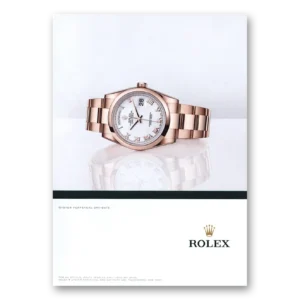 2012 Rolex Print Ad | Oyster Perpetual Day Date