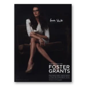 2013 Foster Grant Print Ad | Brooke Shields