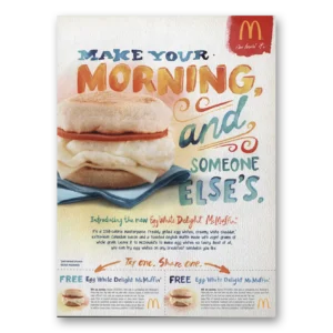 2013 McDonalds Print Ad | Make Your Morning Coupon