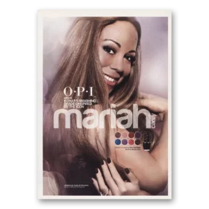 2013 OPI Print Ad | Mariah Carey