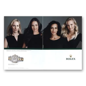 2013 Rolex Print Ad | Philllips Ivanovic Shankar Wozniacki