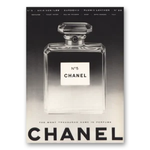 1958 Chanel No 5 Print Ad | Treasured Name