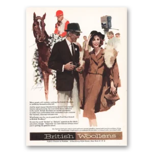 1959 British Woollens Print Ad | Fashion Park