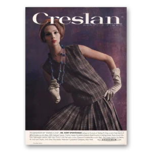 1960 American Cyanamid Print Ad | Mr Mort Sportswear