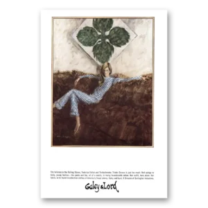 1966 Galey & Lord Print Ad | She Believes In The Rolling Stones