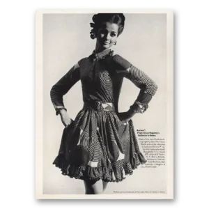 1968 DuPont Antron Nylon Print Ad | Dupont