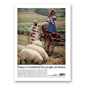1973 Kolorkraft Yarn Print Ad | People Better